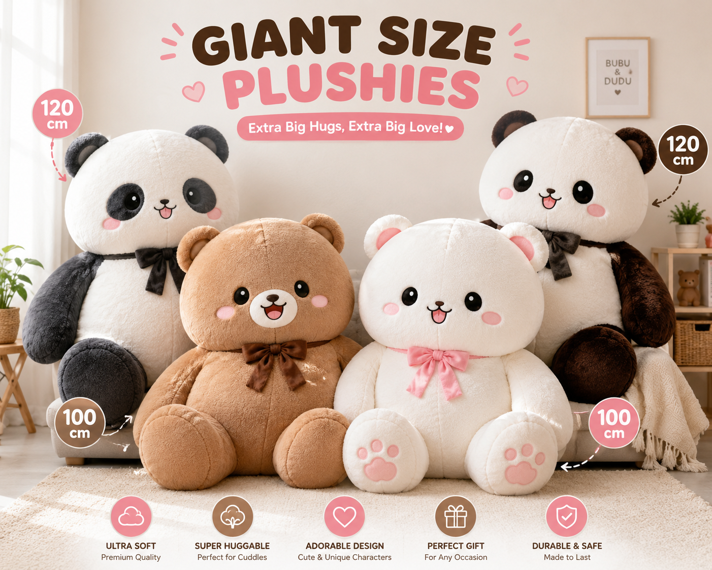 Giant Plushies