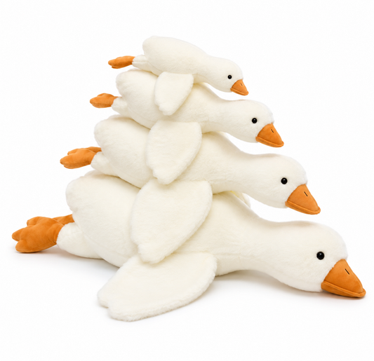 Long Goose Plush – Soft Stuffed Animal, 50–130cm