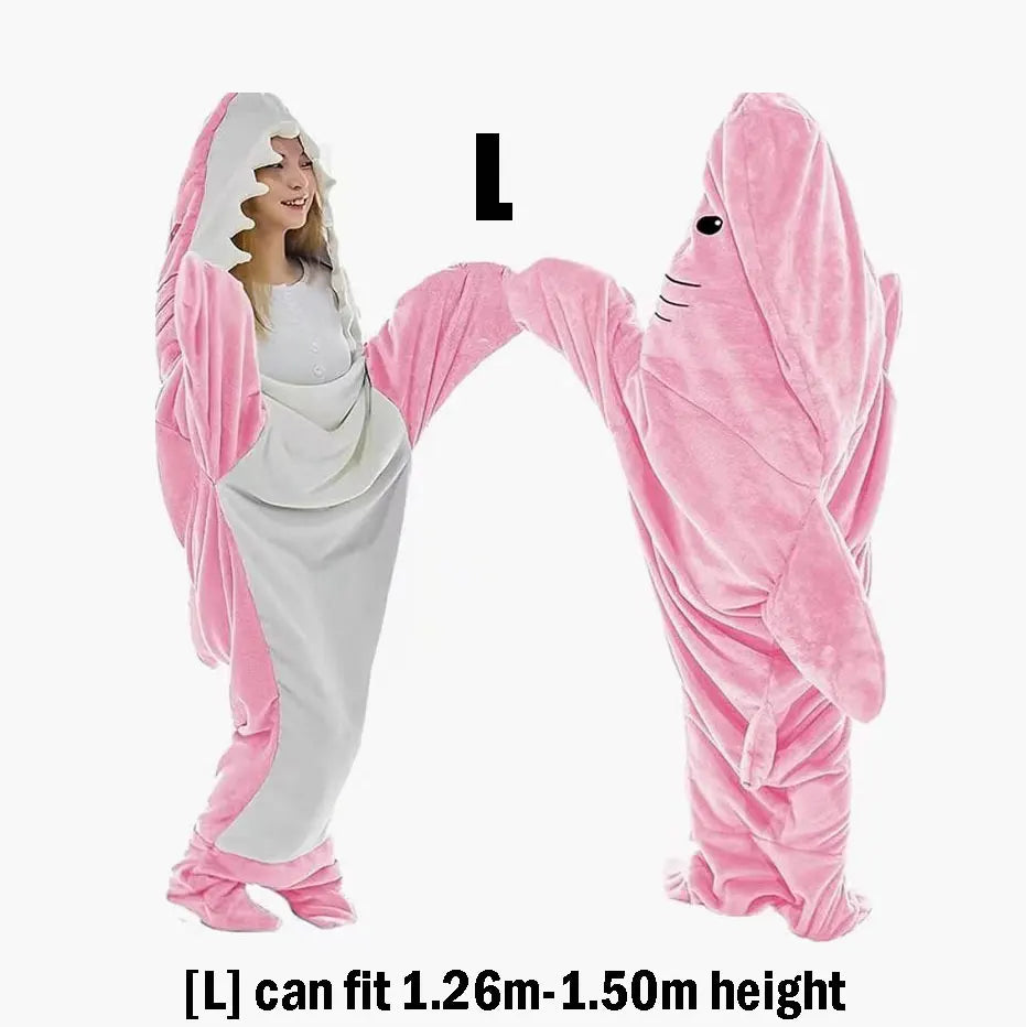Finn the Shark Blanket Hoodie – Wearable Shark Sleeping Bag