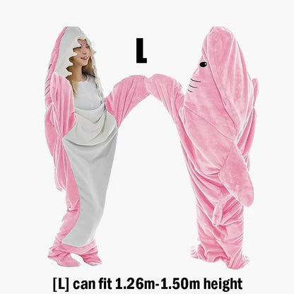 Finn the Shark Blanket Hoodie – Wearable Shark Sleeping Bag