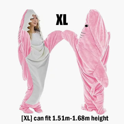Finn the Shark Blanket Hoodie – Wearable Shark Sleeping Bag