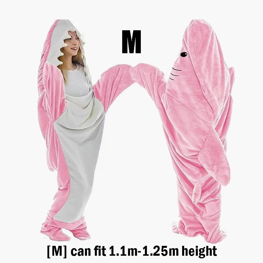 Finn the Shark Blanket Hoodie – Wearable Shark Sleeping Bag