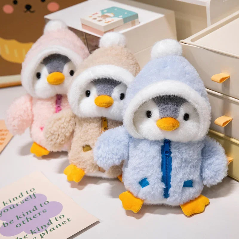 Cute Dressed Penguin Plush – Fluffy Stuffed Animal