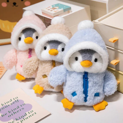Cute Dressed Penguin Plush – Fluffy Stuffed Animal
