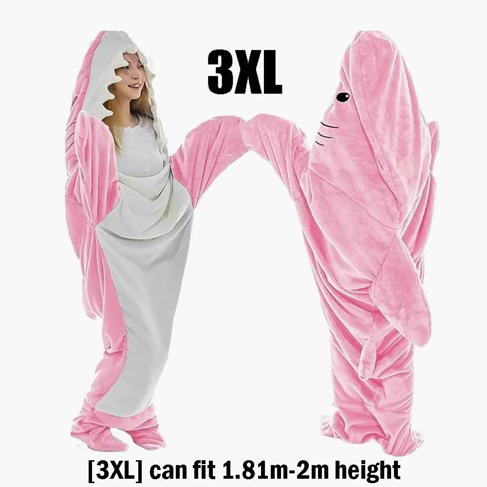 Finn the Shark Blanket Hoodie – Wearable Shark Sleeping Bag