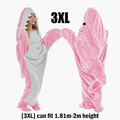 Finn the Shark Blanket Hoodie – Wearable Shark Sleeping Bag