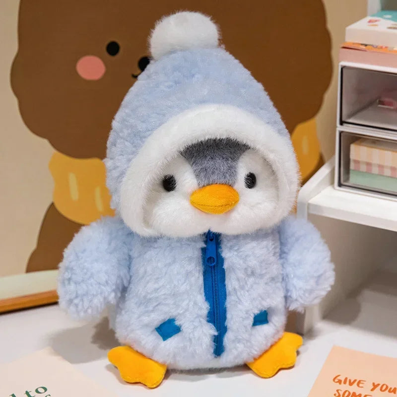 Cute Dressed Penguin Plush – Fluffy Stuffed Animal