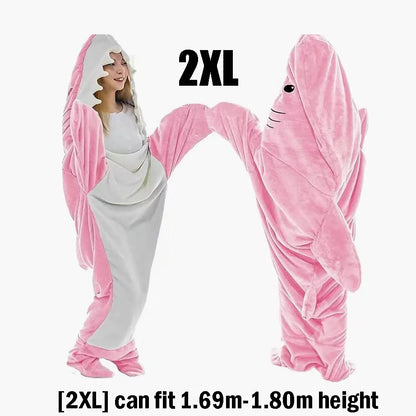 Finn the Shark Blanket Hoodie – Wearable Shark Sleeping Bag