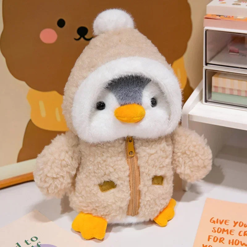 Cute Dressed Penguin Plush – Fluffy Stuffed Animal