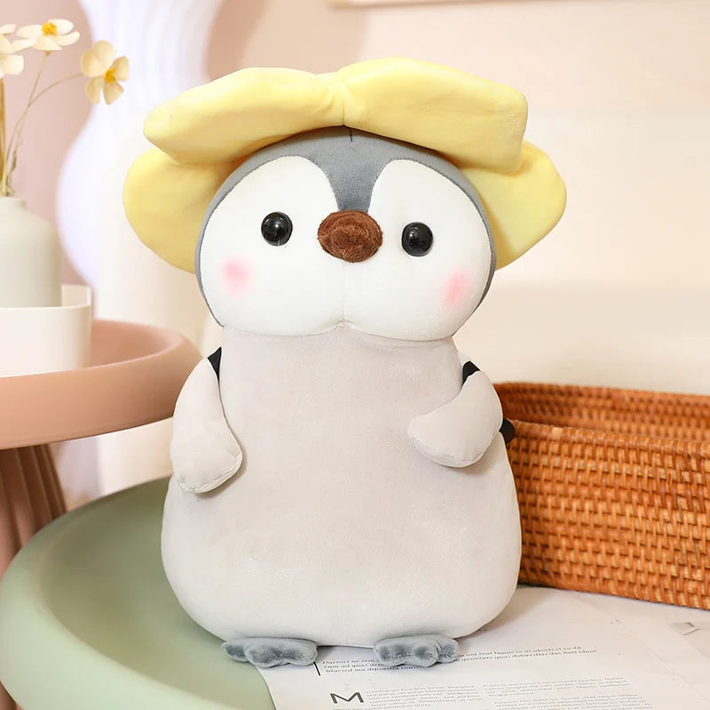 25cm Penguin Costume Plush – Dinosaur & Flower Styles