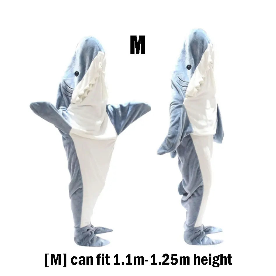 Finn the Shark Blanket Hoodie – Wearable Shark Sleeping Bag