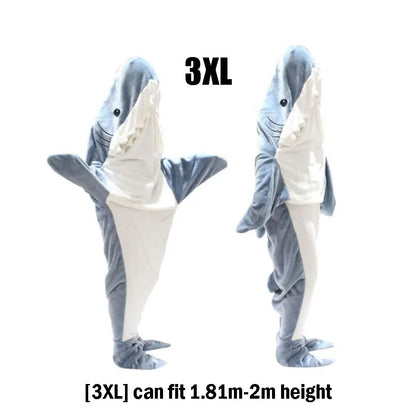 Finn the Shark Blanket Hoodie – Wearable Shark Sleeping Bag