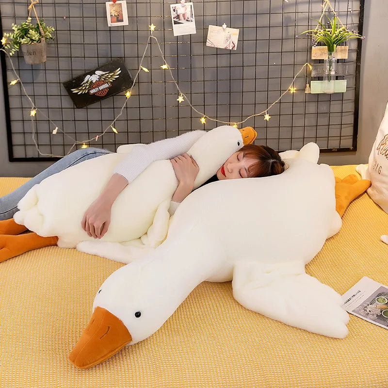 Long Goose Plush – Soft Stuffed Animal, 50–130cm